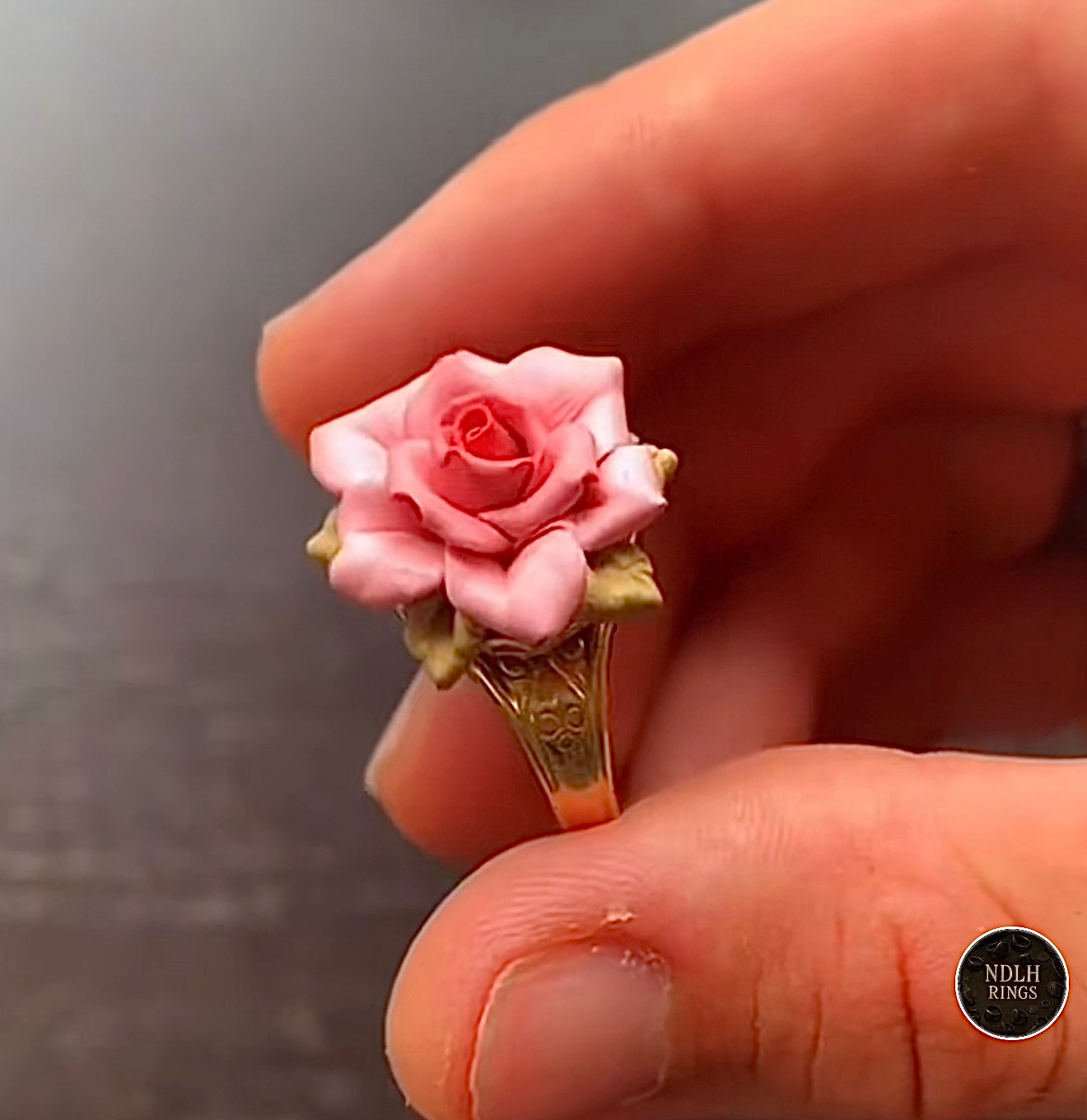 Statement Silver Mystery Ring