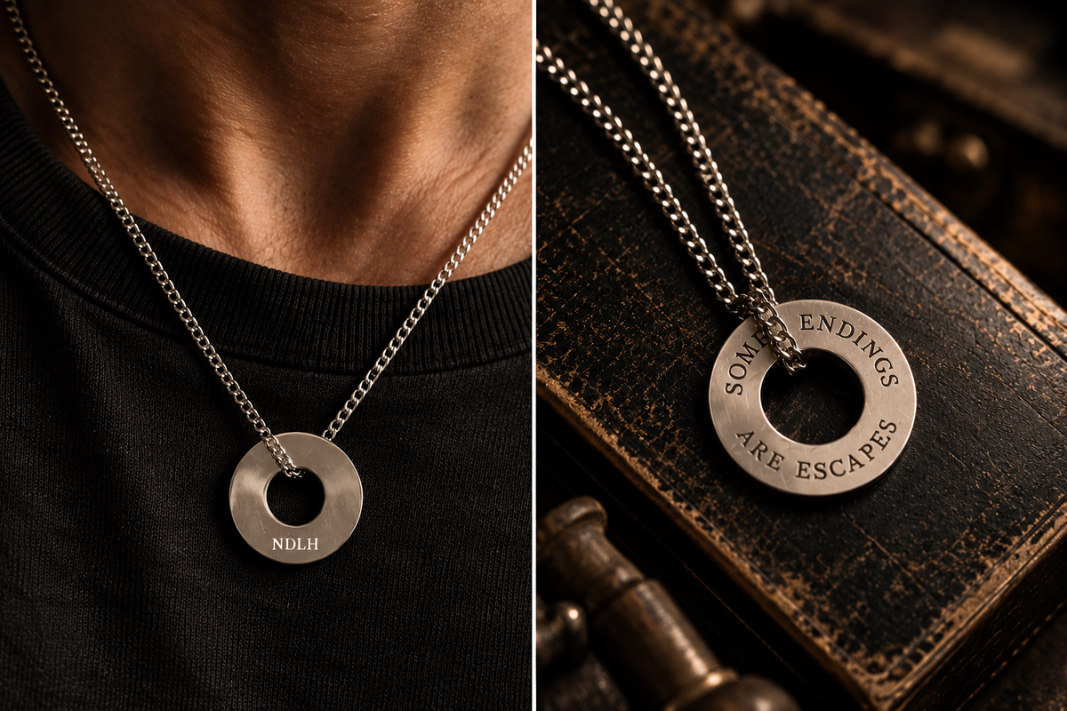 Some Endings Are Escapes NDLH Necklace (Limited)