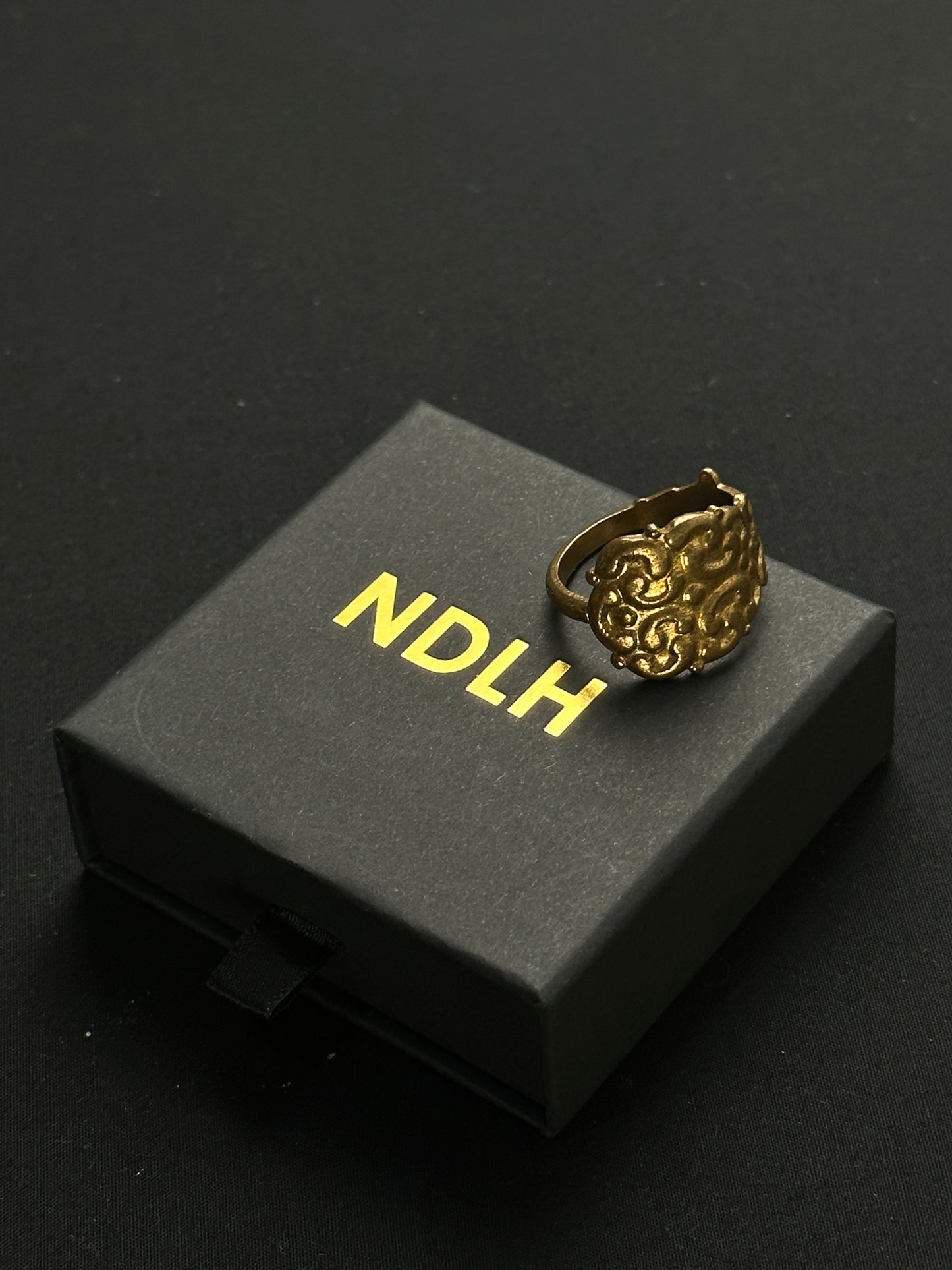 Vintage Gold Mystery Ring