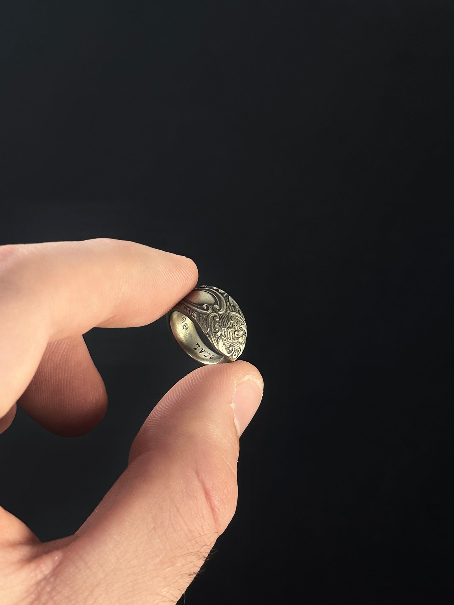 Vintage Silver Mystery Ring