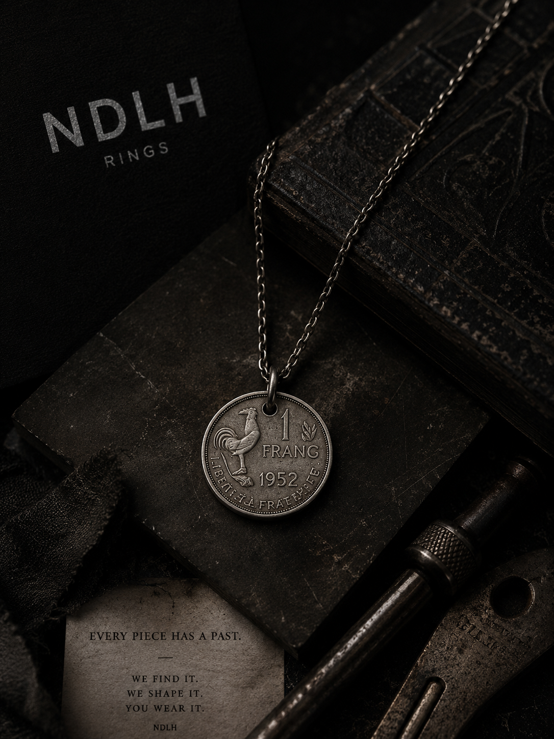Birth Year coin Mystery Necklace