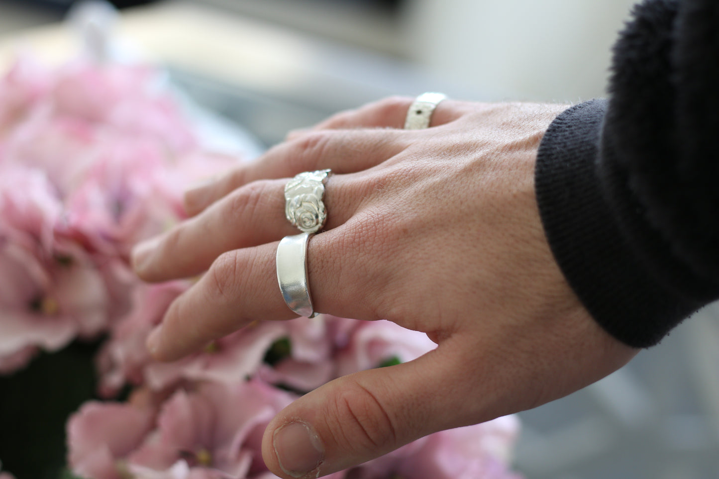 Vintage Silver Mystery Ring