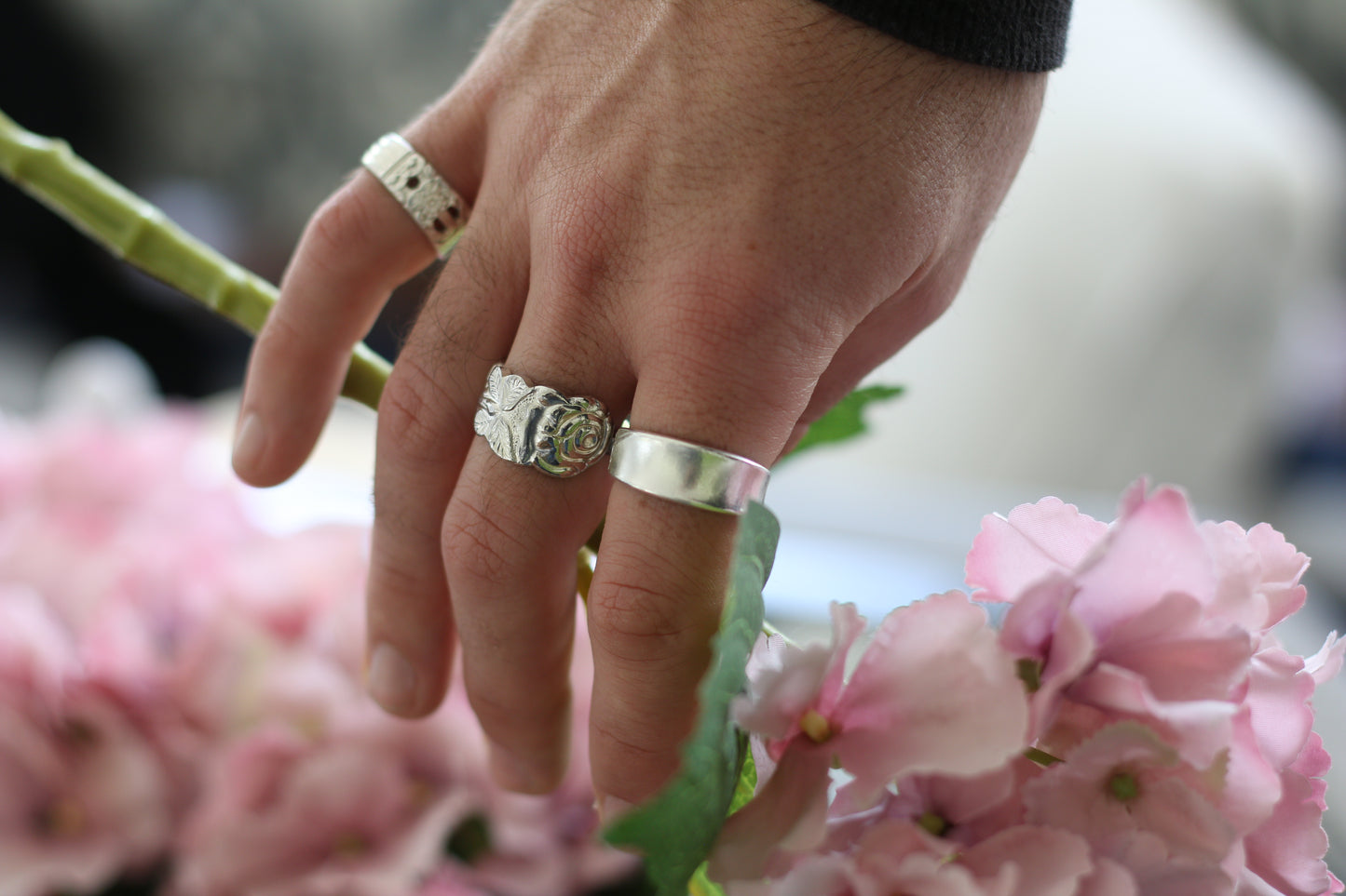 Vintage Silver Mystery Ring