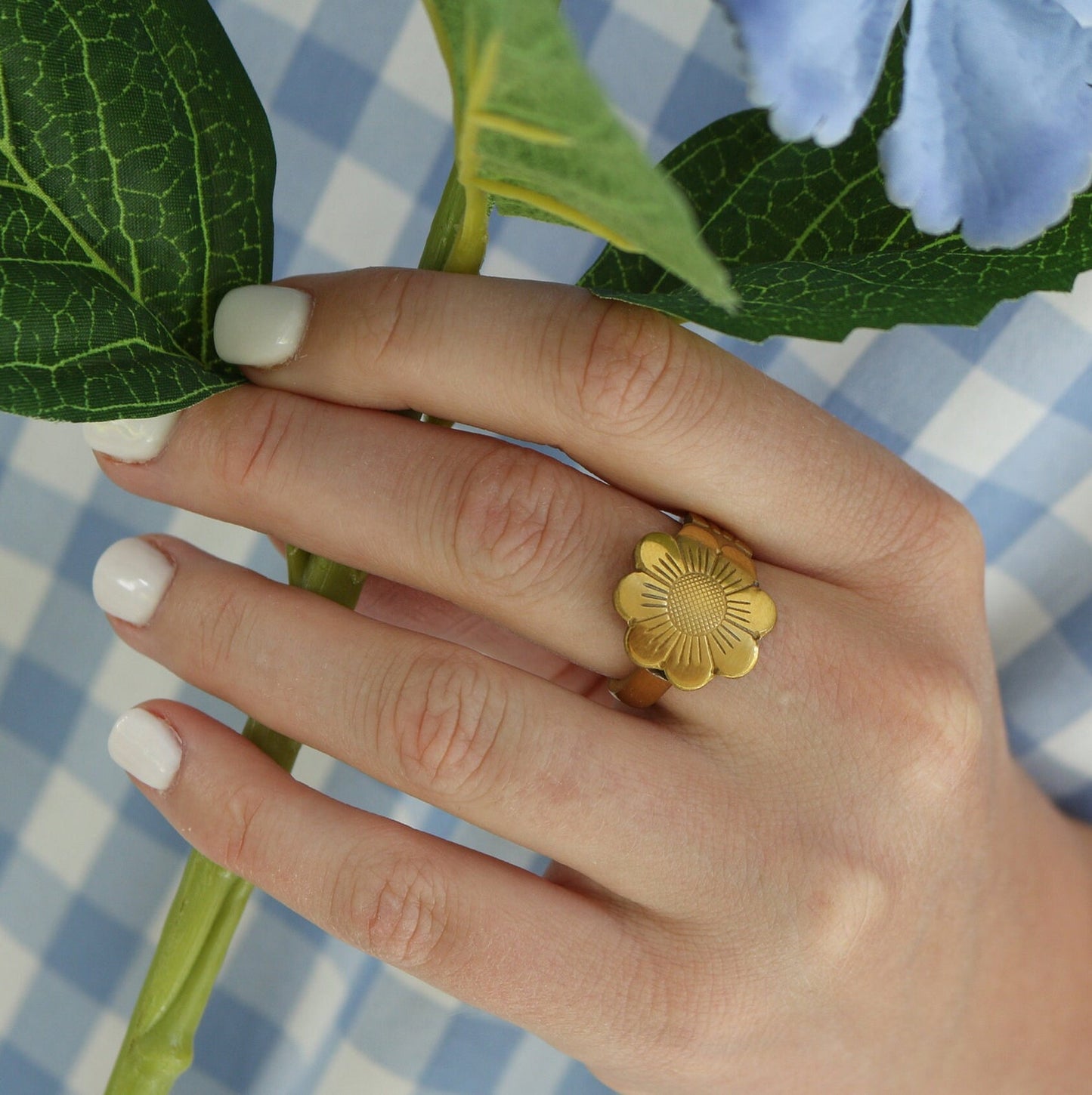 Vintage Gold Mystery Ring