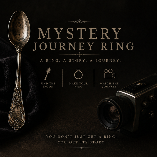 Mystery Ring JOURNEY - Full Video finding your cutlery/making the ring/ uploading the episode on TIKTOK