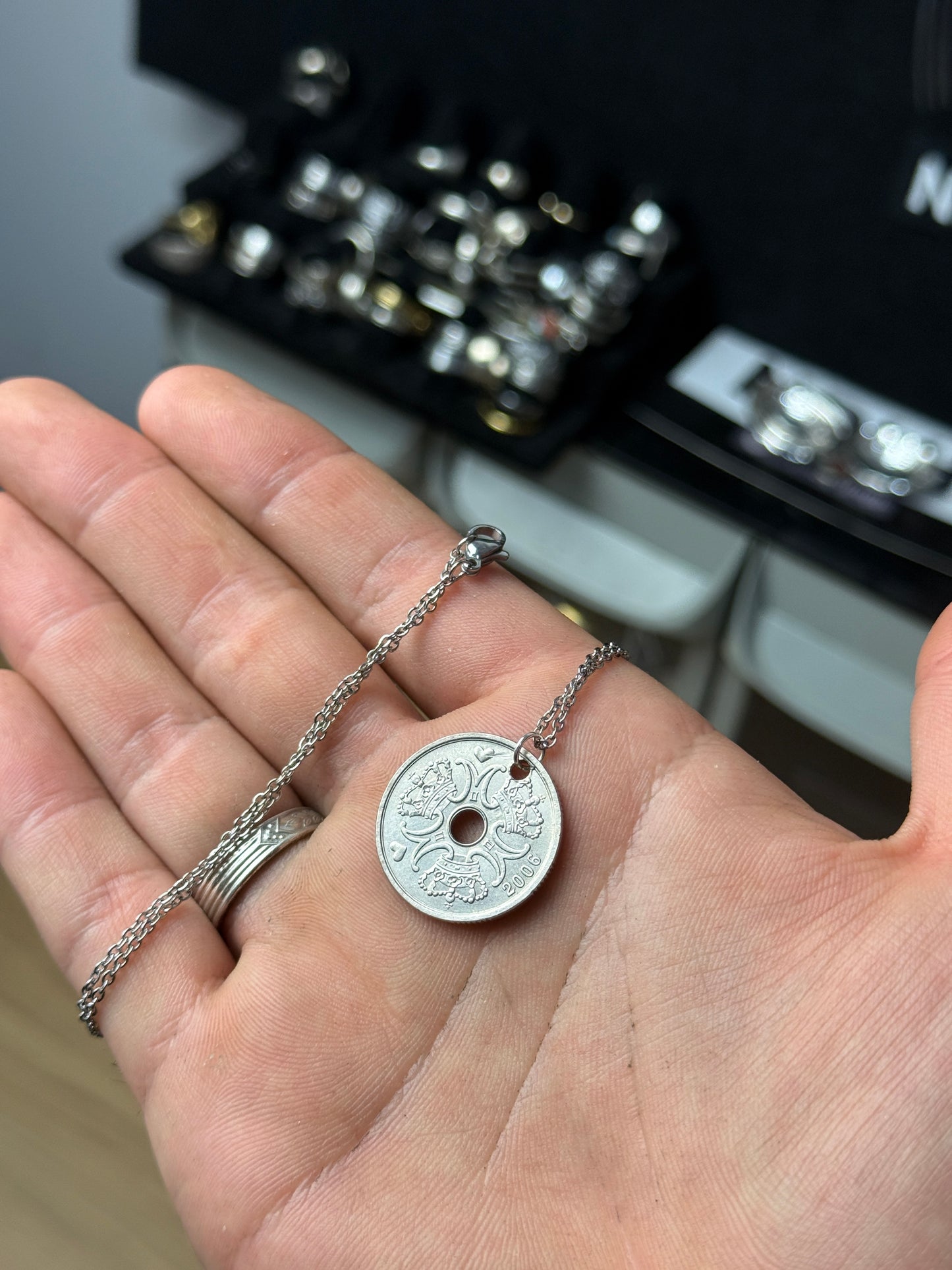 Birth Year coin Mystery Necklace