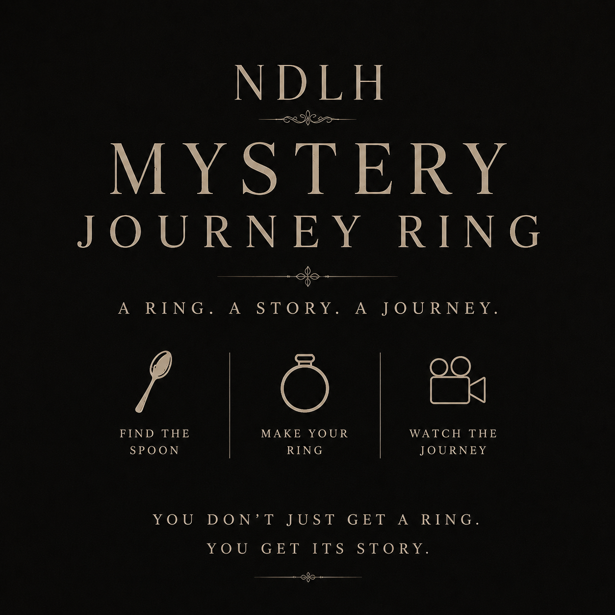 Mystery Ring JOURNEY - Full Video finding your cutlery/making the ring/ uploading the episode on TIKTOK