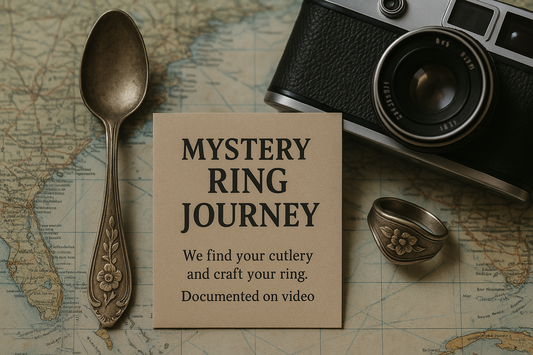 Mystery Ring JOURNEY - Full Video finding your cutlery/making the ring/ uploading the episode on TIKTOK