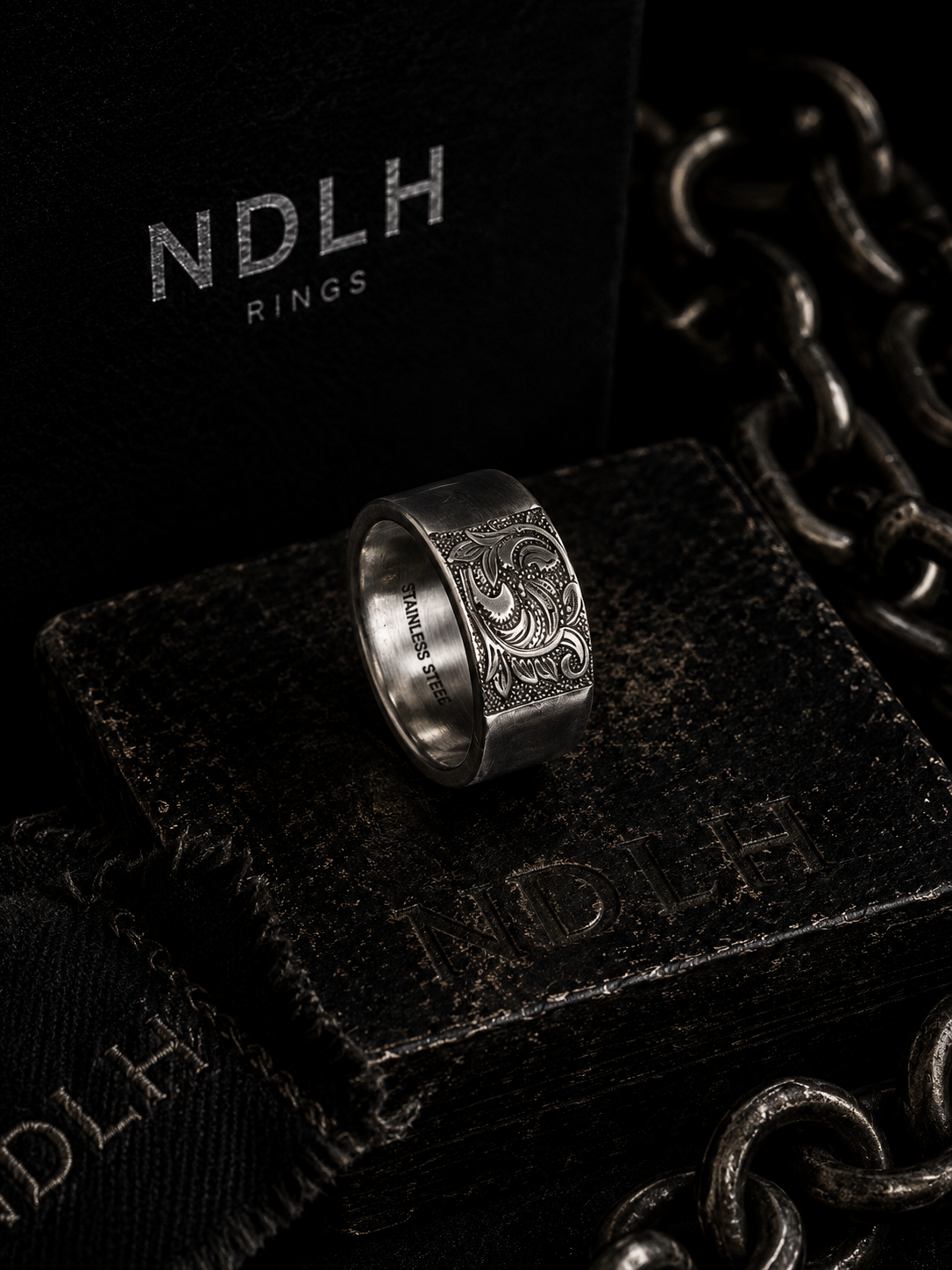Vintage Silver Mystery Ring