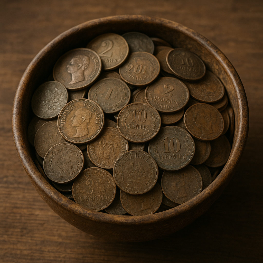 Birth Year coin Mystery Necklace