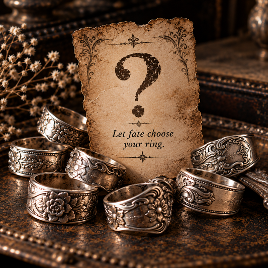 Silver Mystery Ring
