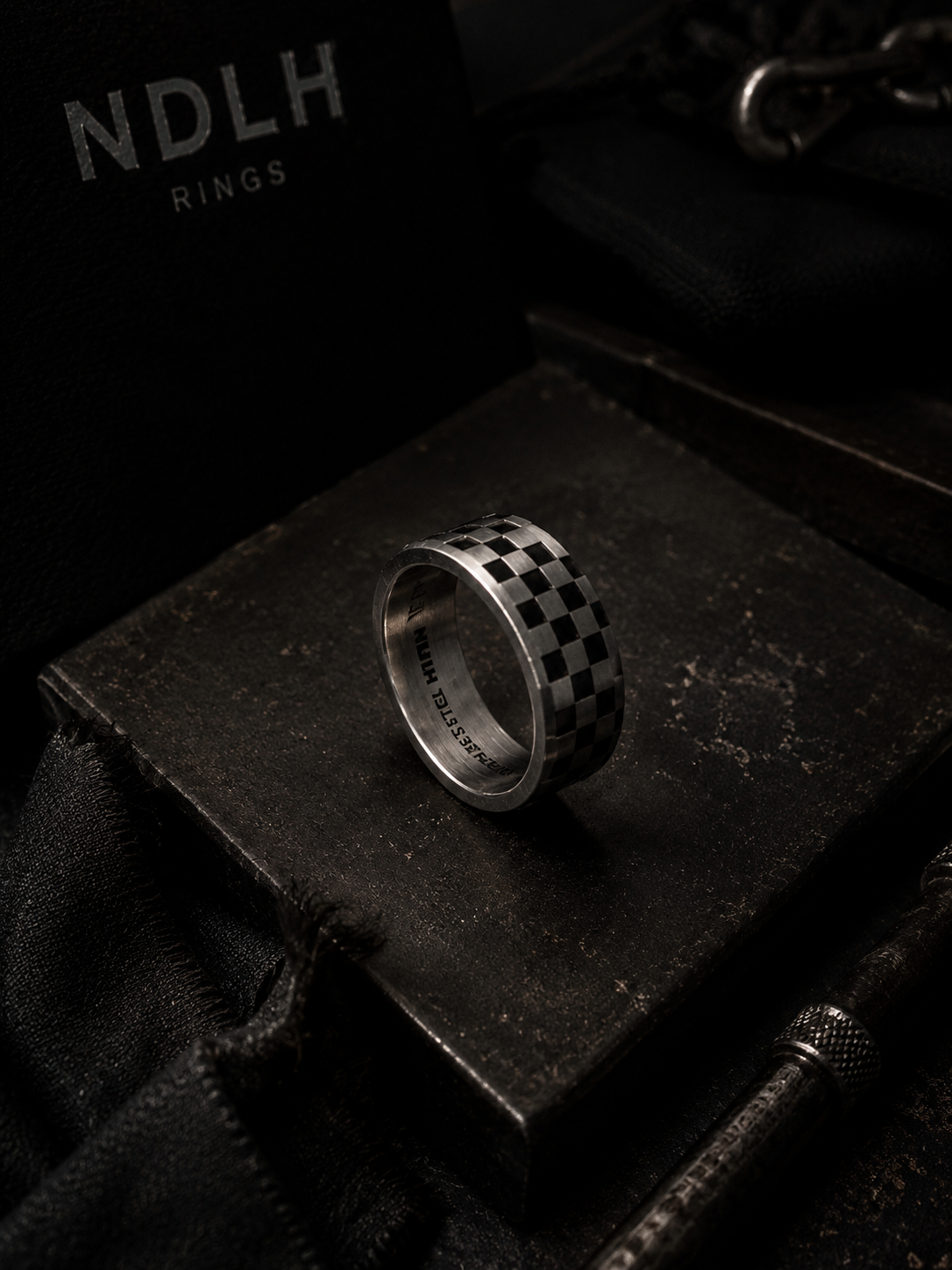 Vintage Silver Mystery Ring