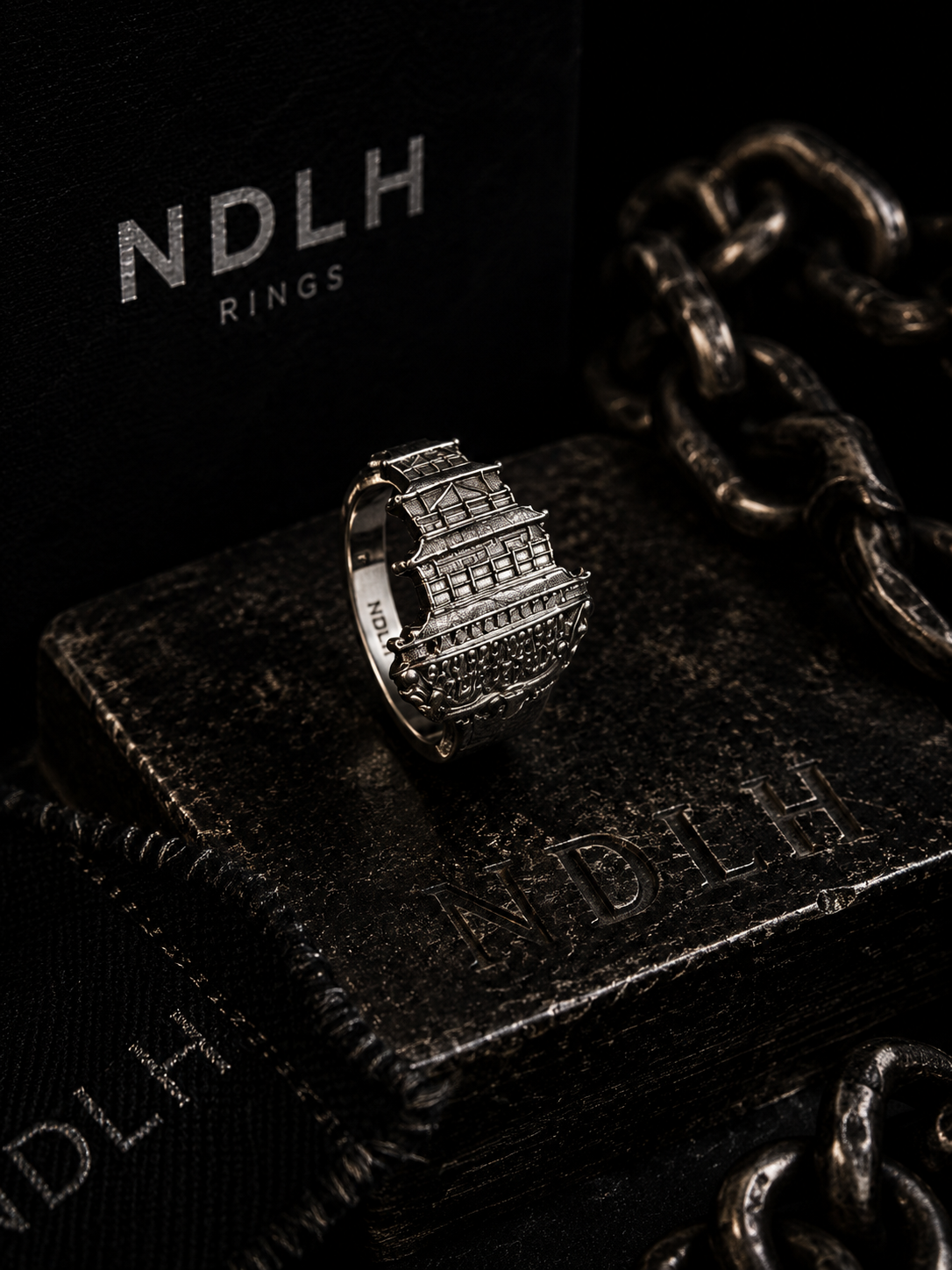 Vintage Silver Mystery Ring