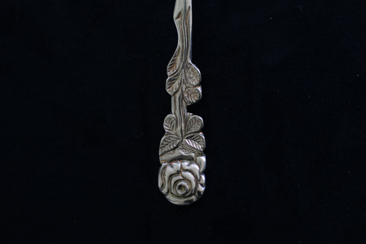 Thick Silver Rose
